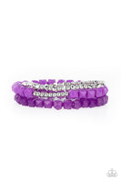 Vacay Vagabond - Purple Bracelet