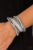 Taking Care Of Business - Silver Wrap Bracelet