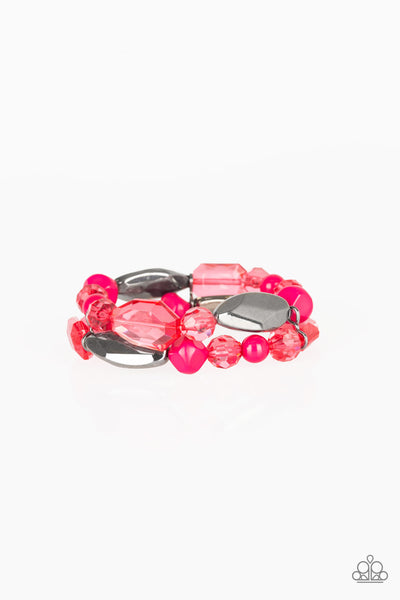 Rockin Rock Candy - Pink Bracelet