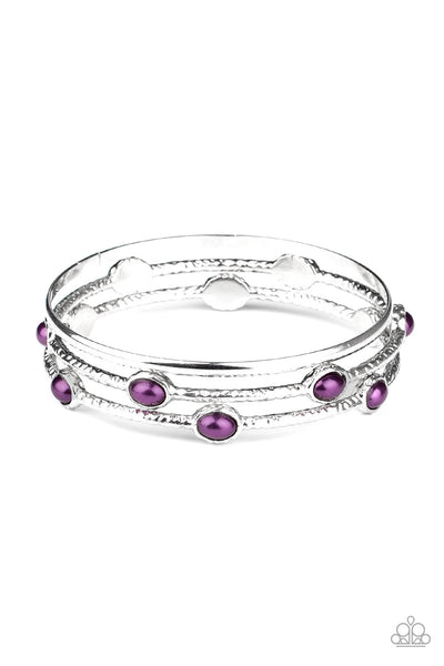 Bangle Belle - Purple Bracelet