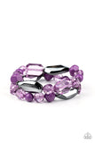 Rockin Rock Candy - Purple Bracelet