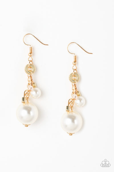 Timelessly Traditional - Gold Earrings