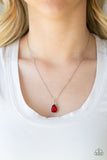 Classy Classicist - Red Necklace