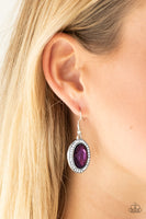 Only FAME In Town - Purple Earrings