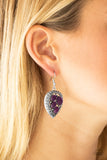Wild Heart Wonder - Purple Earrings