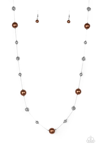 Eloquently Eloquent - Brown Necklace