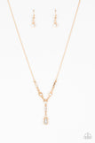 Diva Dazzle - Gold Necklace