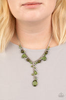 Crystal Couture - Green Necklace