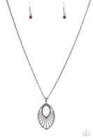 Court Couture - Purple Necklace