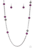 Fashion Fad - Purple Necklace