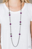 Fashion Fad - Purple Necklace