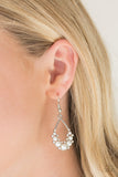 Fancy First - White Earrings