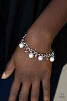 Country Club Chic - White Bracelet