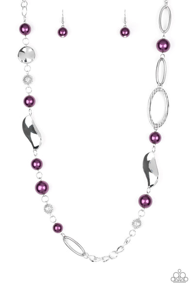 All About Me - Purple Necklace