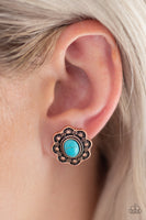 Springtime Deserts - Copper Earrings