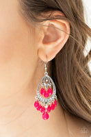 Gorgeously Genie - Pink Earrings