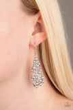 Ballroom Waltz - Silver Earrings