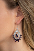 Boss Brilliance - Purple Earrings