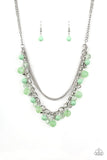 Wait and SEA - Green Necklace