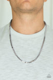 Boxed In - Silver Necklace