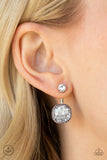 Celebrity Cache - White Earrings