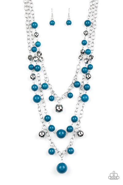 The Partygoer - Blue Necklace