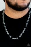 Courtside Couture - Silver Urban Necklace