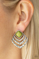 Rebel Ripple - Green Earrings