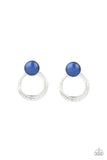 Glow Roll - Blue Earrings