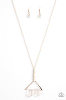 Raw Talent - Rose Gold Necklace