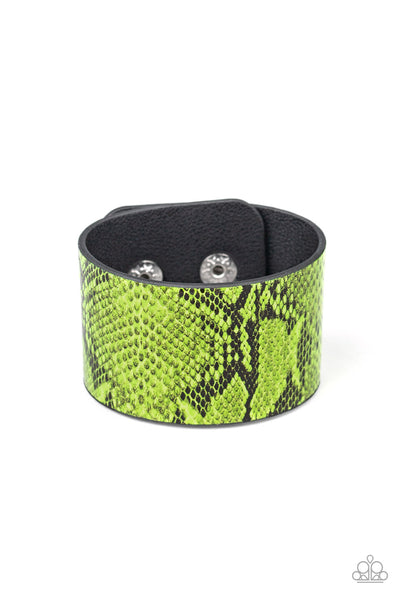 Its a Jungle Out There - Green Bracelet