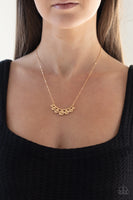 Melodic Metallics - Gold Necklace