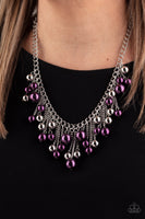 City Celebrity - Purple Necklace