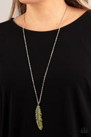 Soaring High - Green Necklace