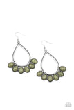 Stone Sky - Green Earrings