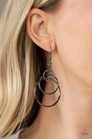 Three Ring Couture - Black Earring