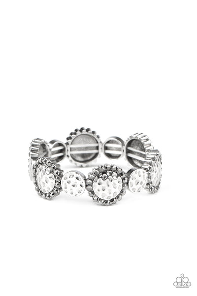 Mixed Up Metro - Silver Bracelet