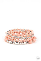Vibrantly Vintage - Pink Bracelet