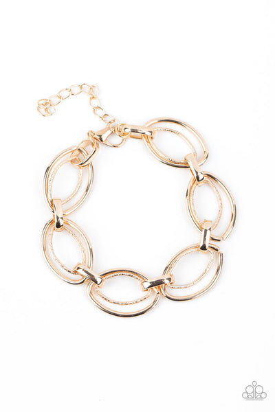 Simplistic Shimmer - Gold Bracelet
