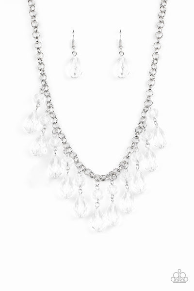 Crystal Enchantment - White Necklace