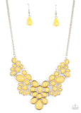 Bohemian Banquet - Yellow Necklace