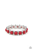 Flamboyantly Fruity - Red Bracelet