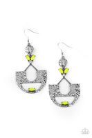 Modern Day Mecca - Yellow Earrings