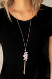Party Girl Glow - Pink Necklace