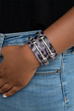 Safari Scene - Purple Bracelet