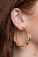 Fearlessly Flared - Gold Earrings