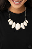Primitive - White Necklace