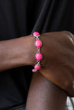 Nice Stonework - Pink Bracelet