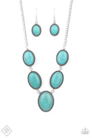 River Valley Radiance - Blue Necklace
