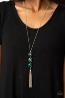 GLOW Me The Money! - Green Necklace